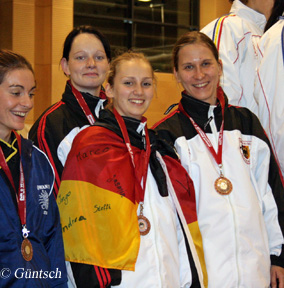 Giao Dâu Schwarzgurte Frauen 3. Platz