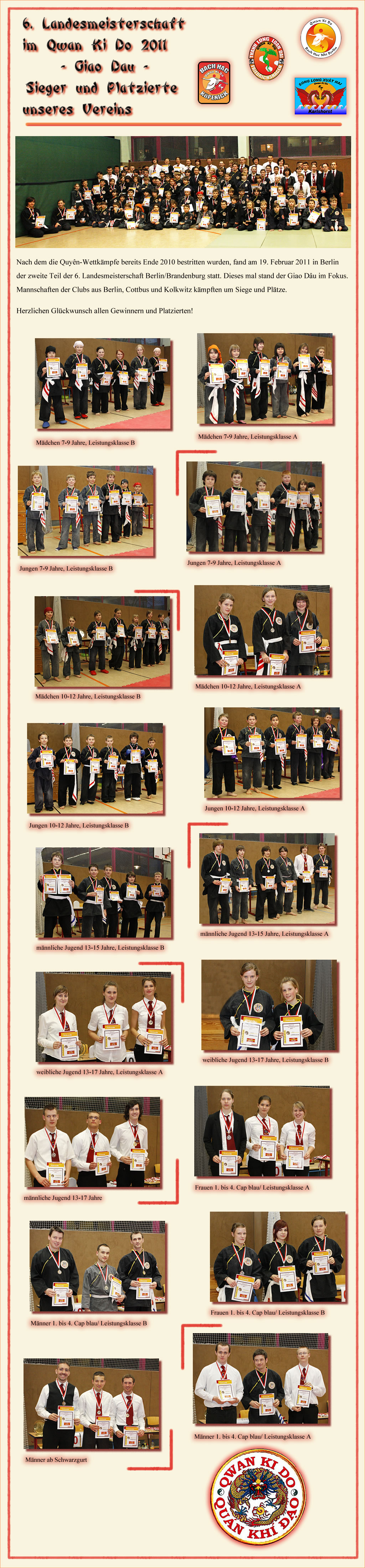 2011 ~ 6. Landesmeisterschaft Giao Dâu in Berlin